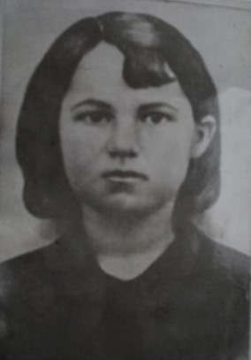 Юная партизанка из Адыгеи Нина Каменева.