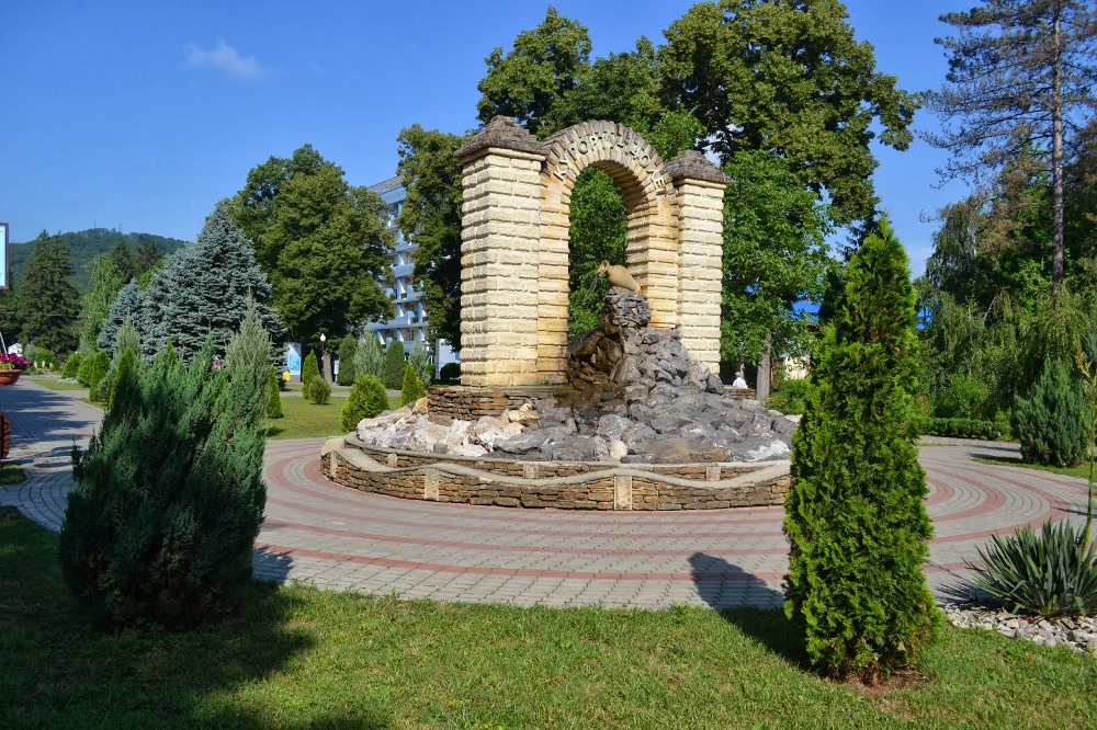 Парк в Горячем Ключе.