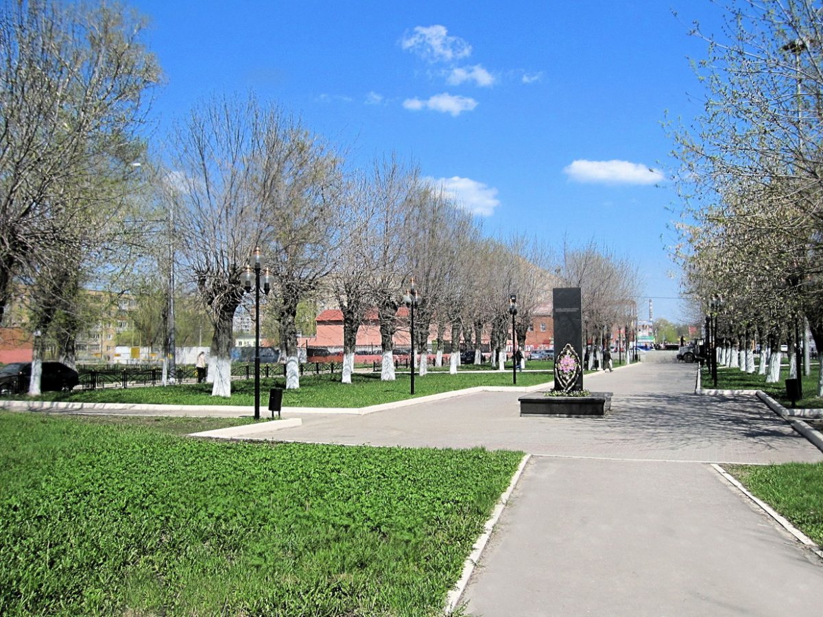 Парк в Орехово-Зуево.