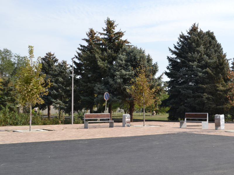 Парк в селе Степном.